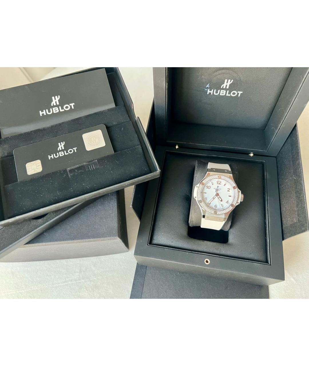 HUBLOT Белые металлические часы, фото 5