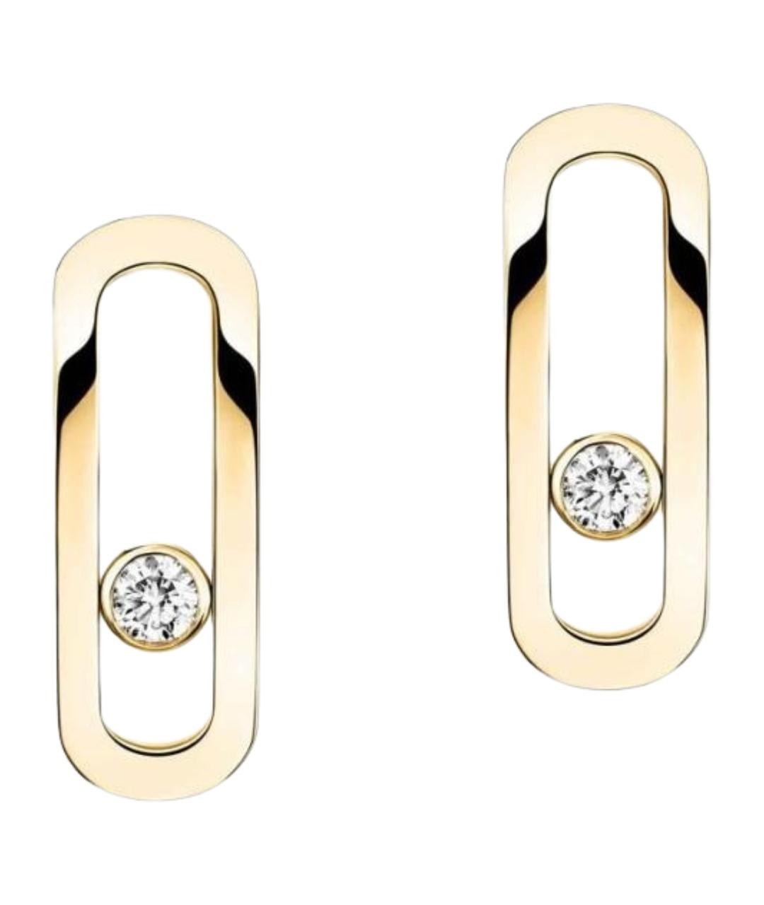 MESSIKA Золотые серьги из желтого золота, фото 1