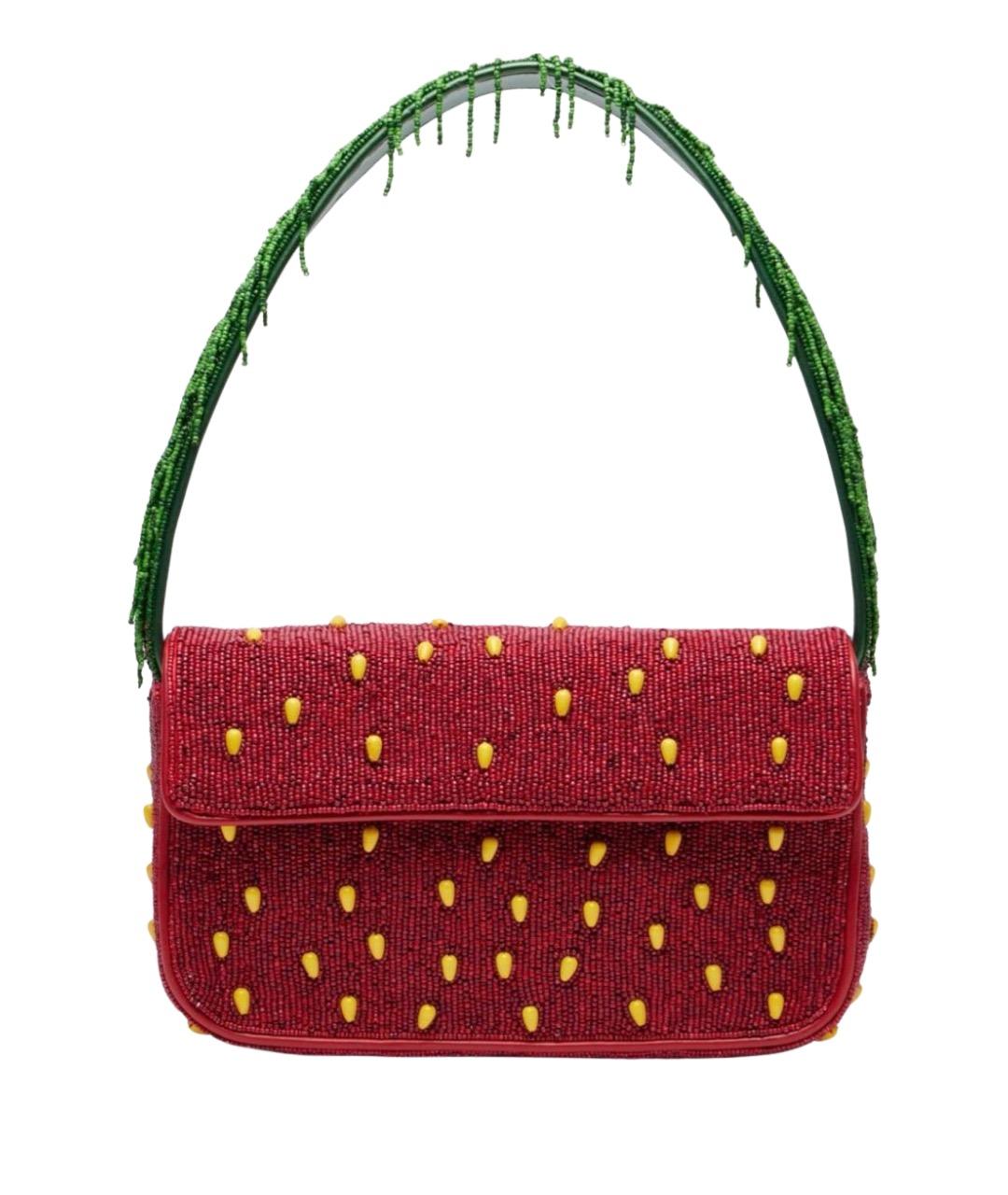 STAUD Красная сумка через плечо, фото 1