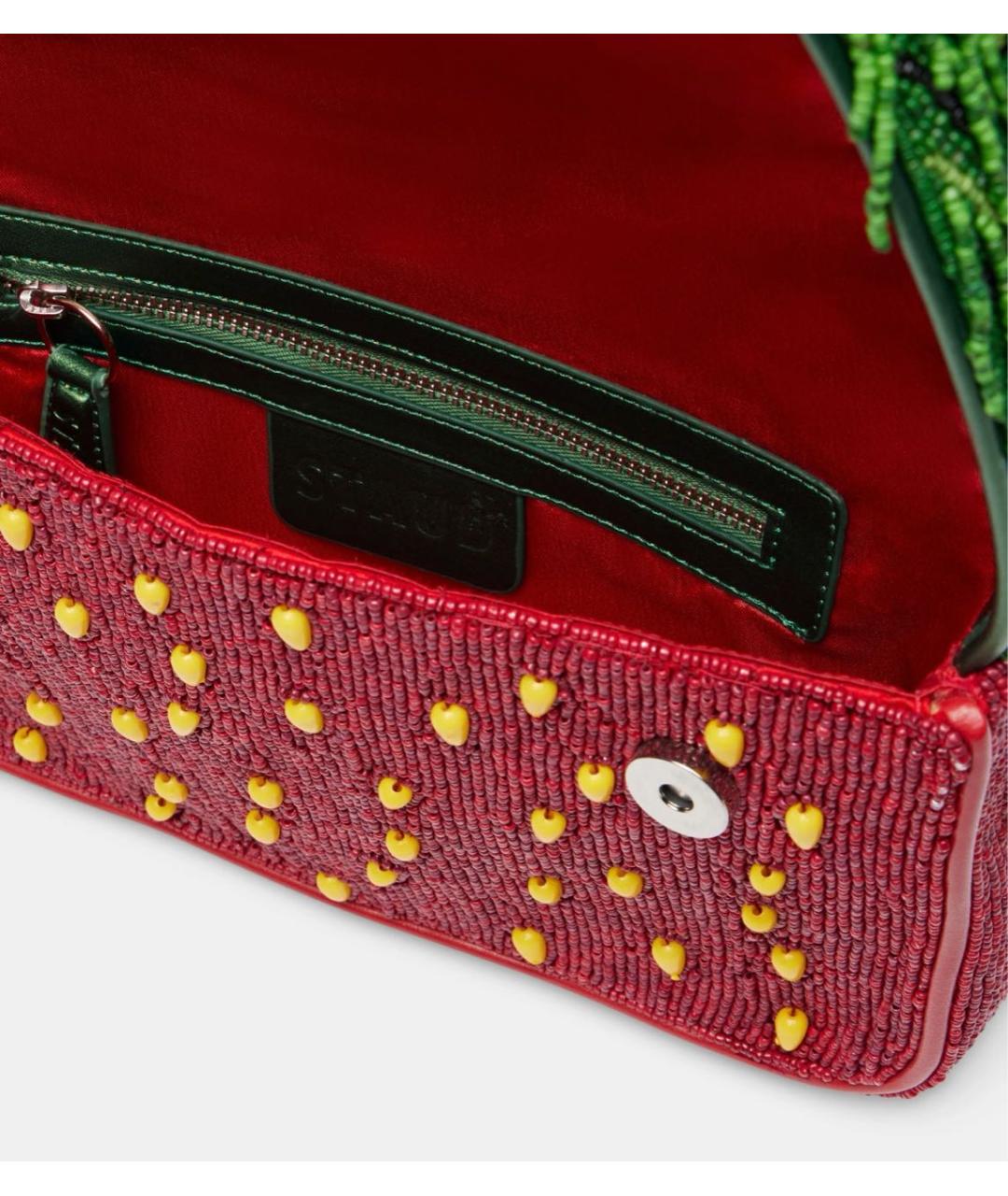 STAUD Красная сумка через плечо, фото 5
