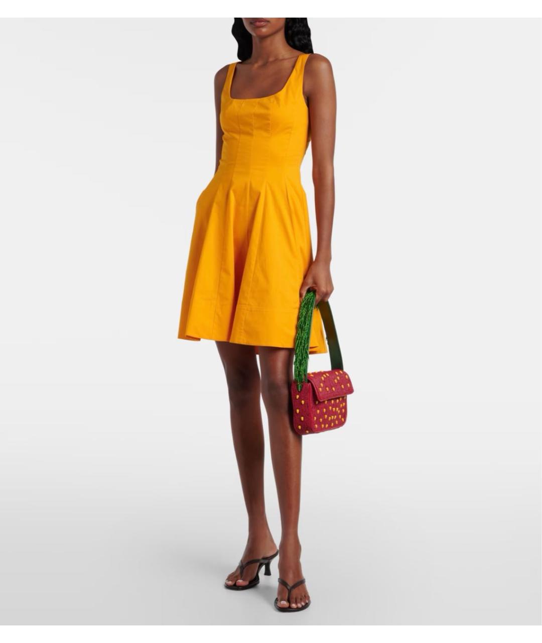 STAUD Красная сумка через плечо, фото 3