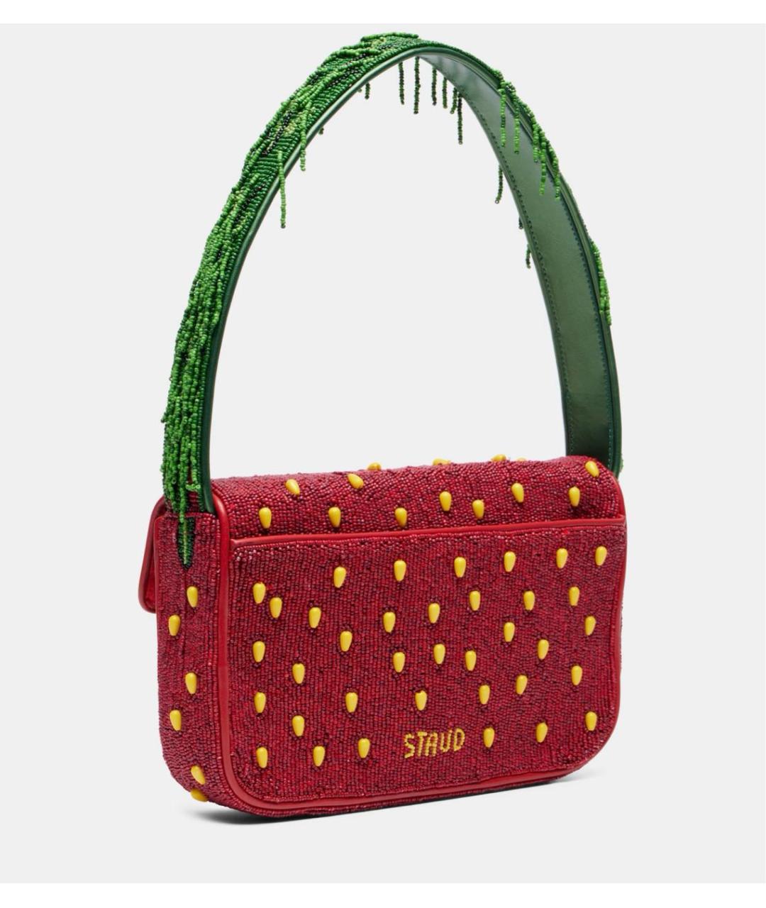 STAUD Красная сумка через плечо, фото 4