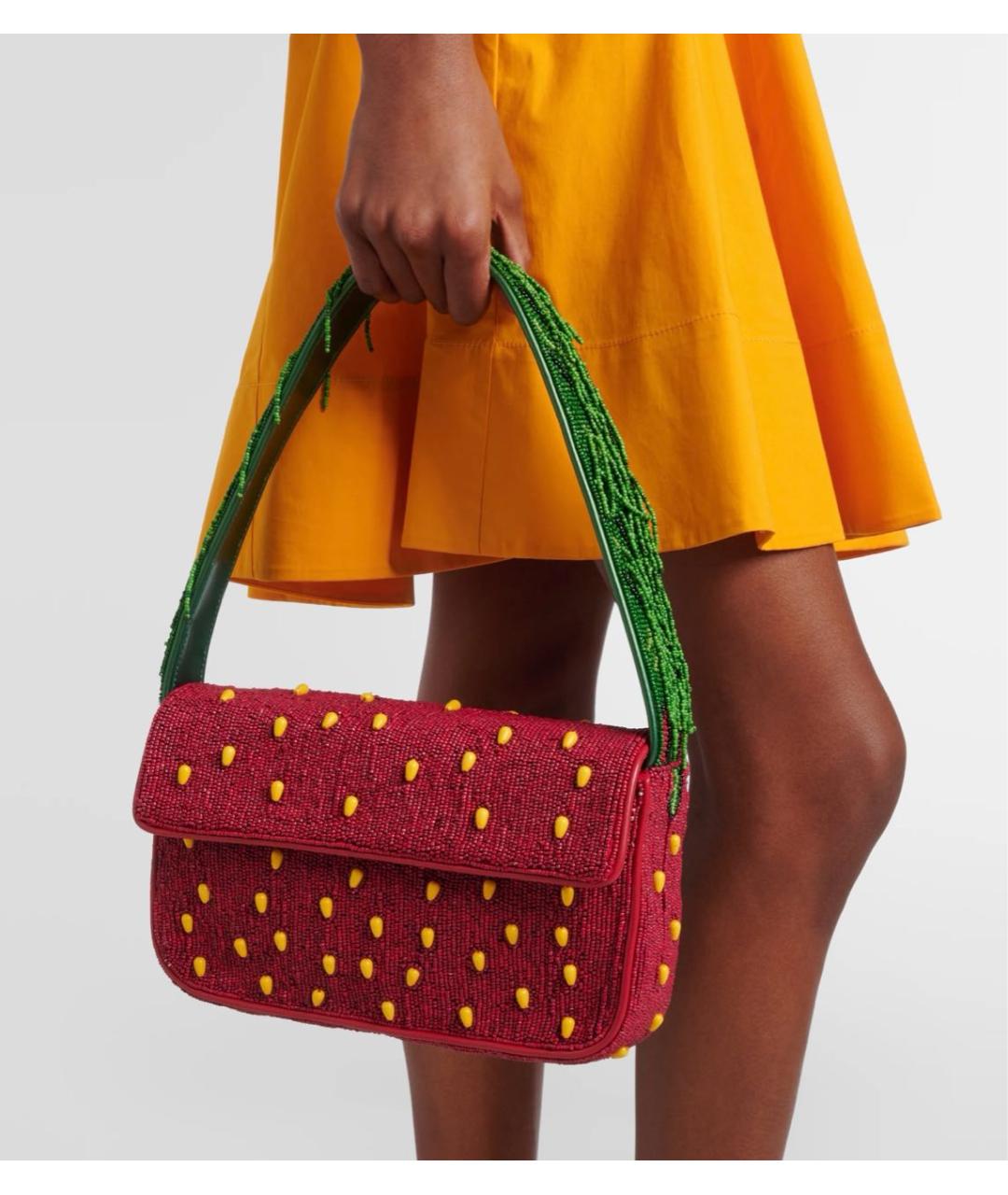 STAUD Красная сумка через плечо, фото 2