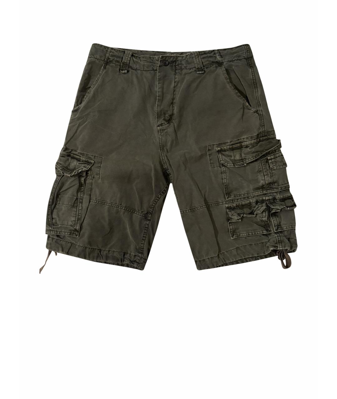 DOLCE&GABBANA Хаки хлопковые шорты, фото 1