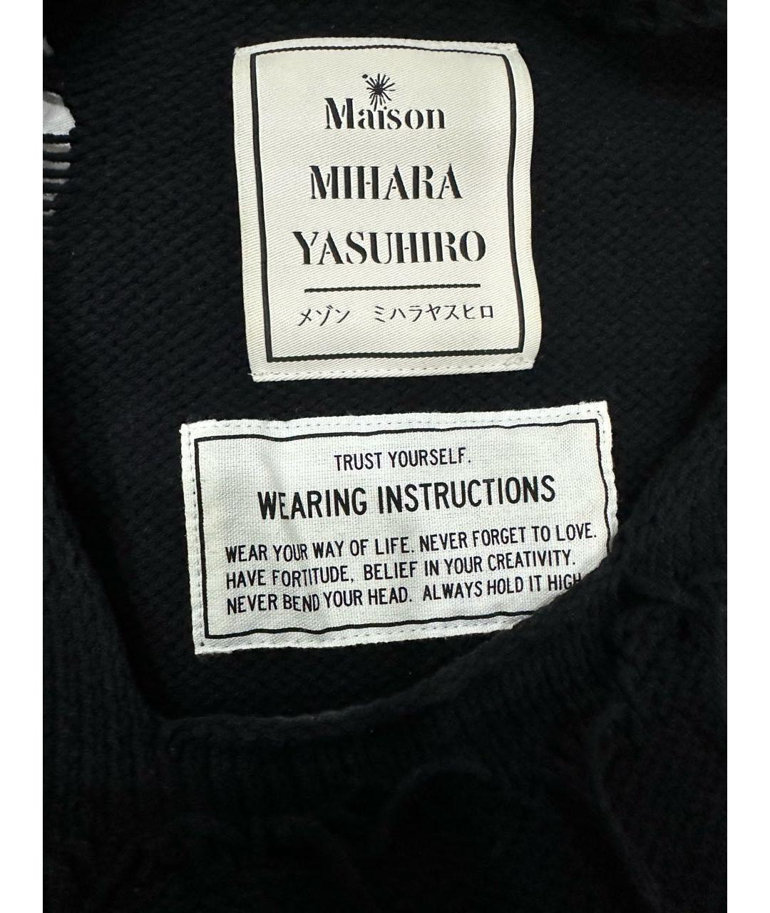 MAISON MIHARA YASUHIRO Черный джемпер / свитер, фото 3