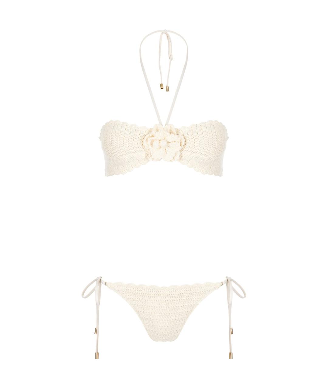 ZIMMERMANN Бежевый купальник, фото 1