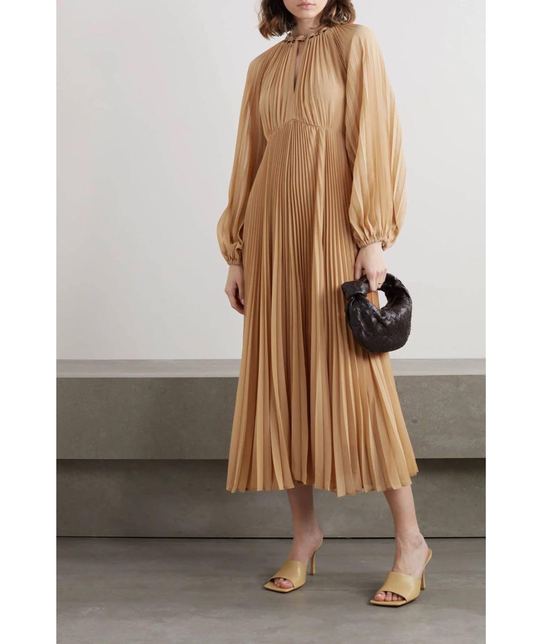 ZIMMERMANN Бежевое коктейльное платье, фото 3