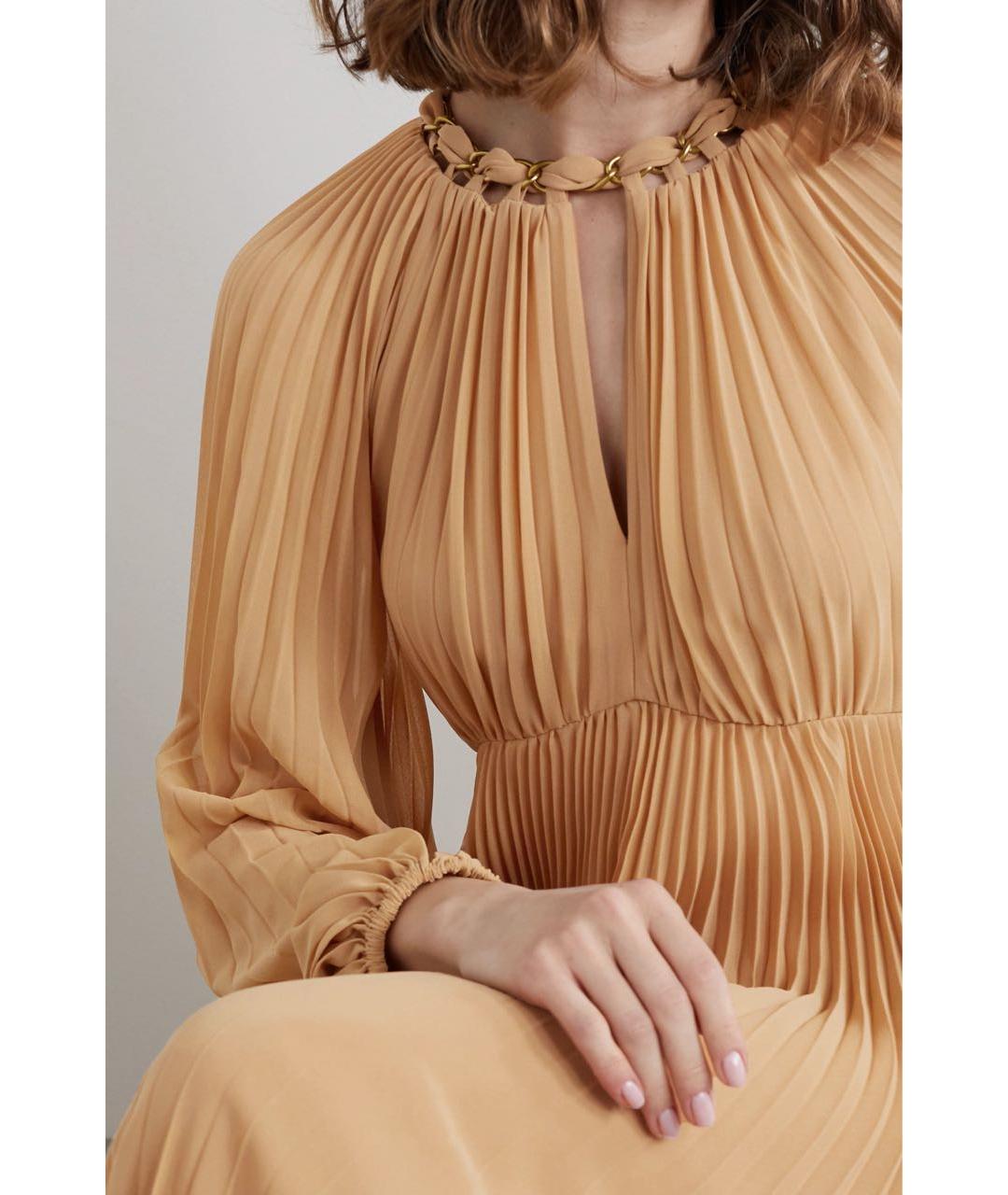 ZIMMERMANN Бежевое коктейльное платье, фото 4