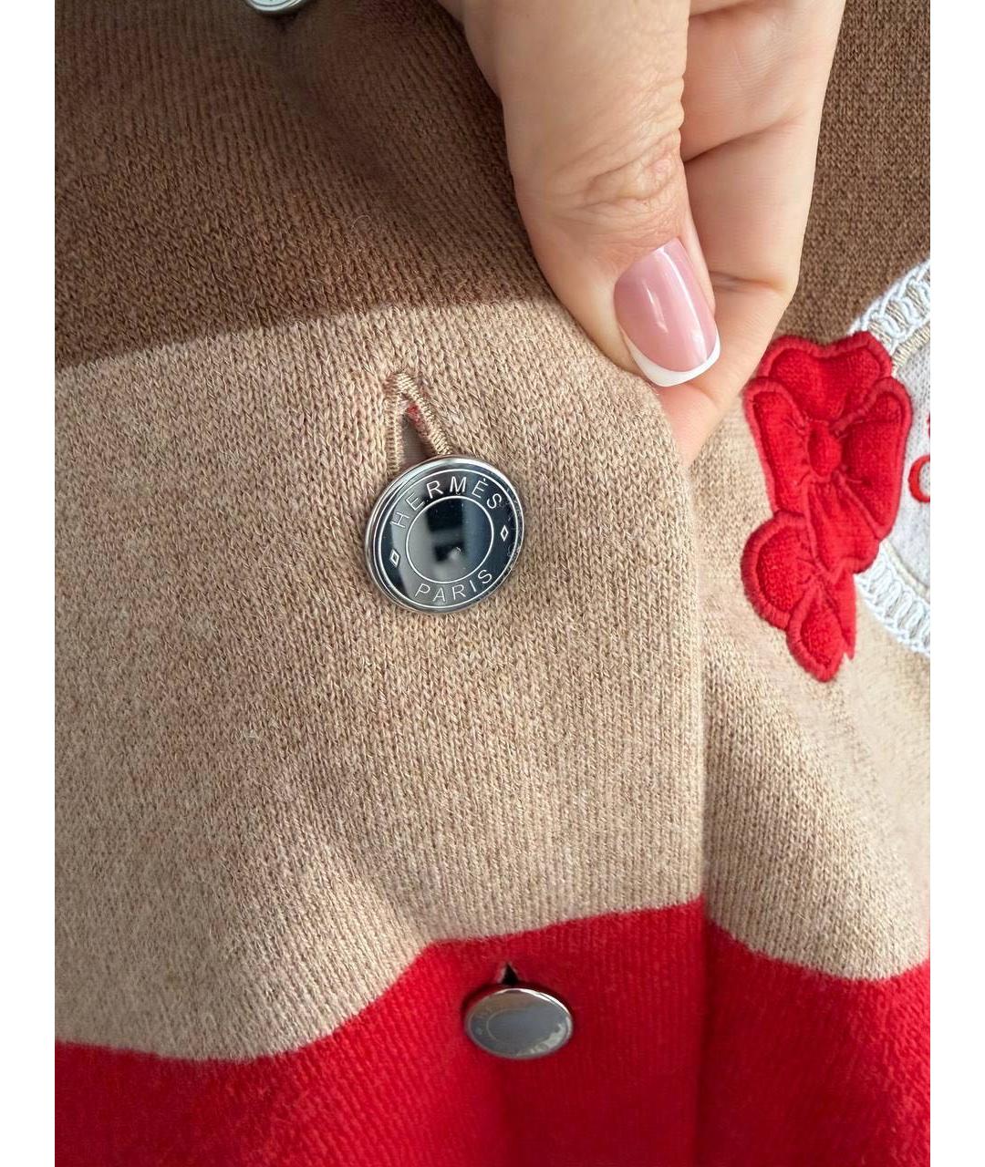 HERMES Бежевая куртка, фото 5