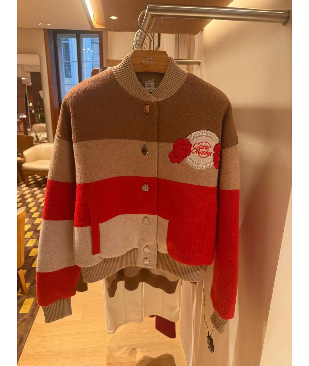 HERMES Бежевая куртка, фото 7