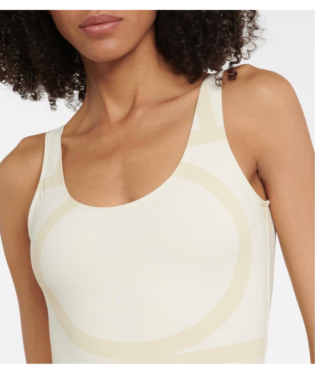 TOTEME Бежевый полиамидовый купальник, фото 4