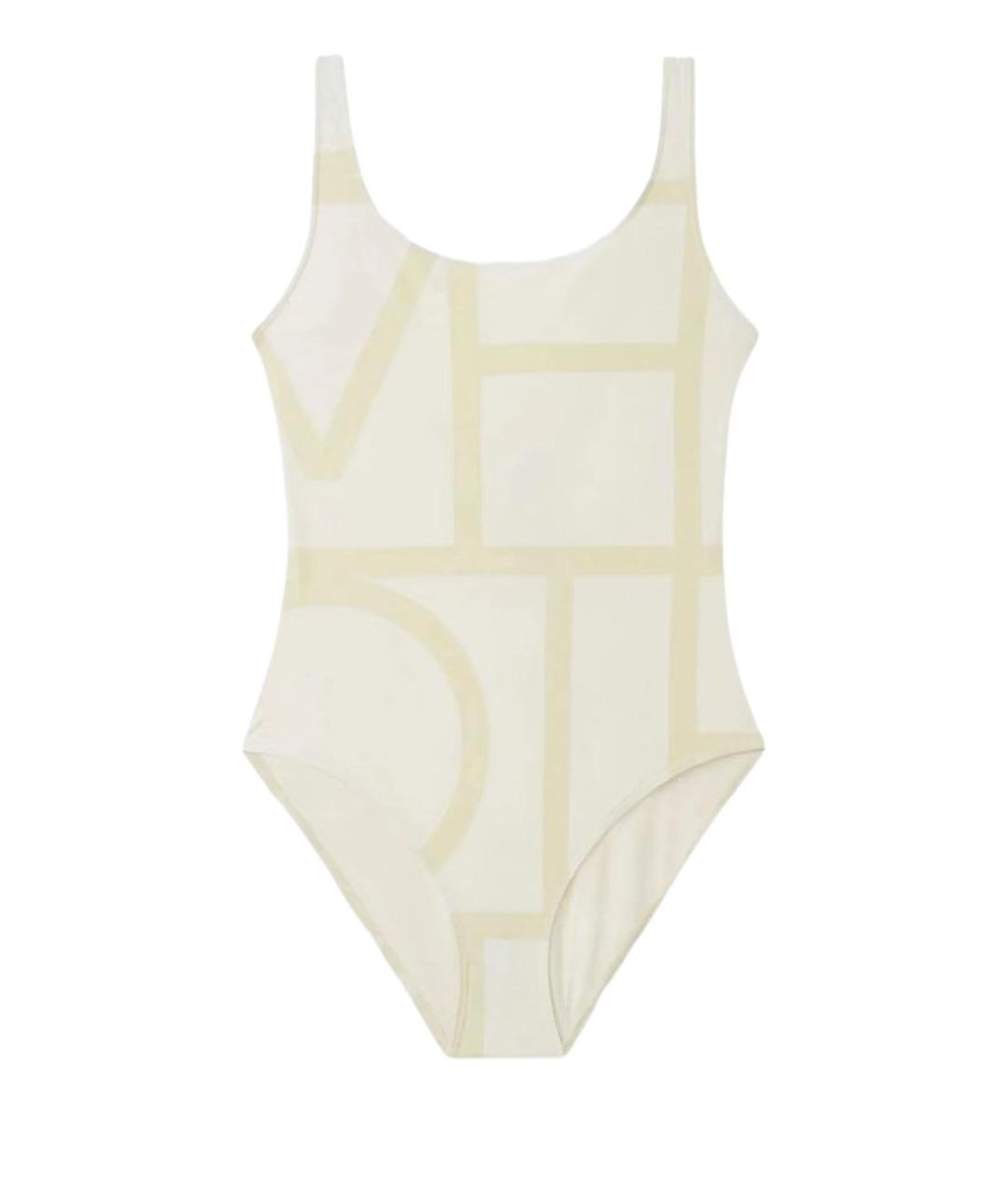 TOTEME Бежевый полиамидовый купальник, фото 1