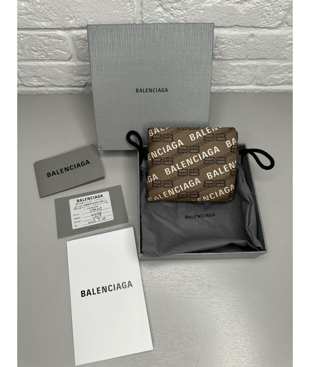 BALENCIAGA Мульти кожаный кошелек, фото 2