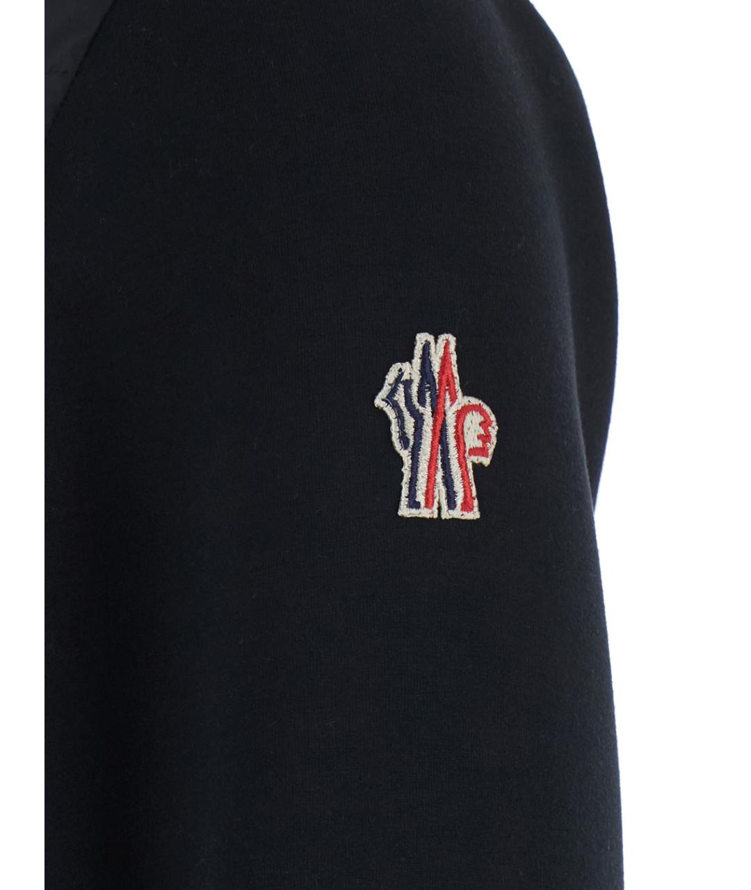 MONCLER GRENOBLE Черная полиамидовая куртка, фото 3