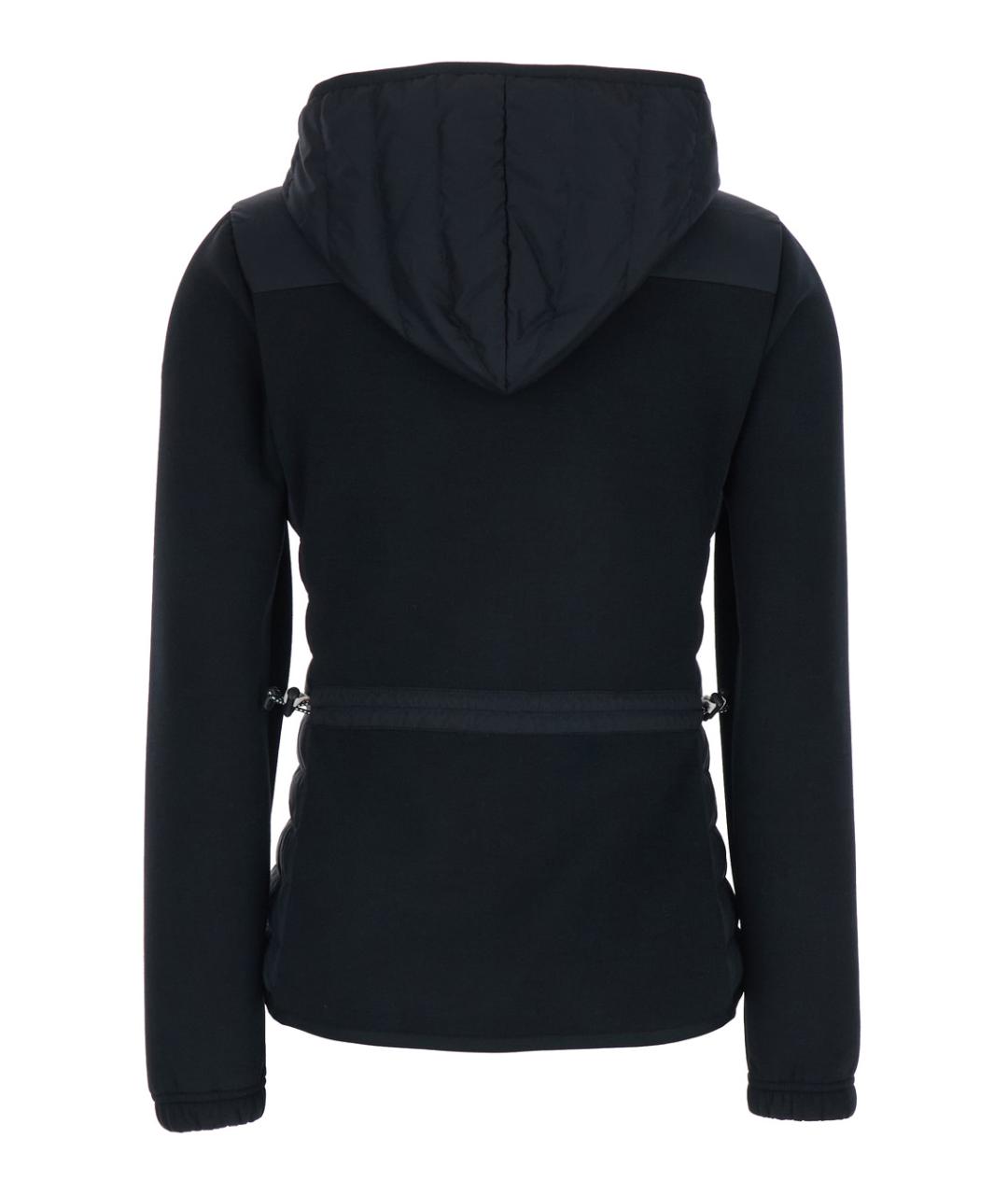 MONCLER GRENOBLE Черная полиамидовая куртка, фото 2