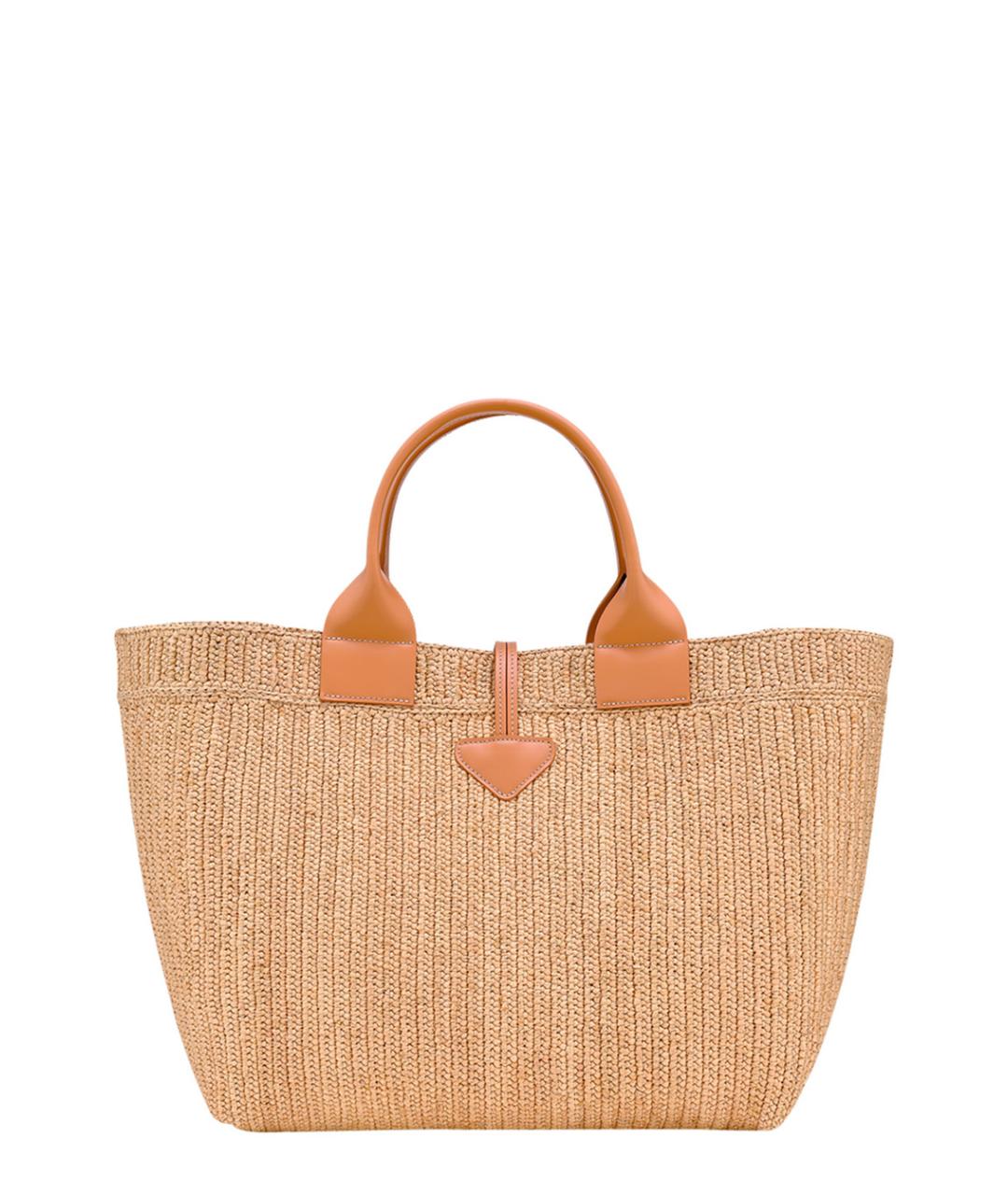 LONGCHAMP Бежевая сумка тоут, фото 2