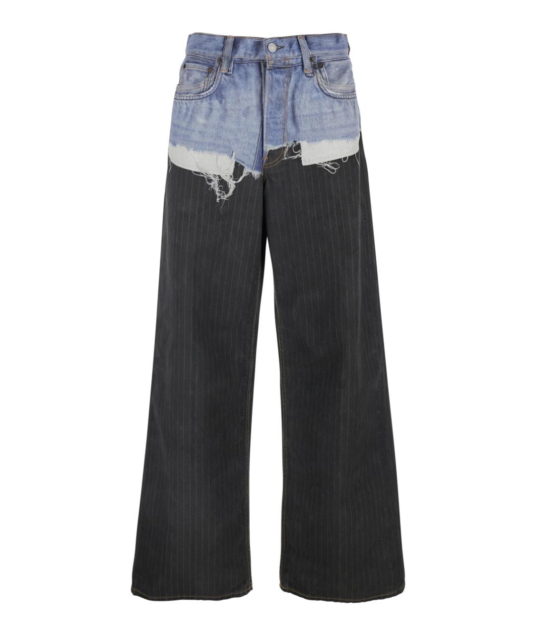 ACNE STUDIOS Мульти хлопковые прямые джинсы, фото 1