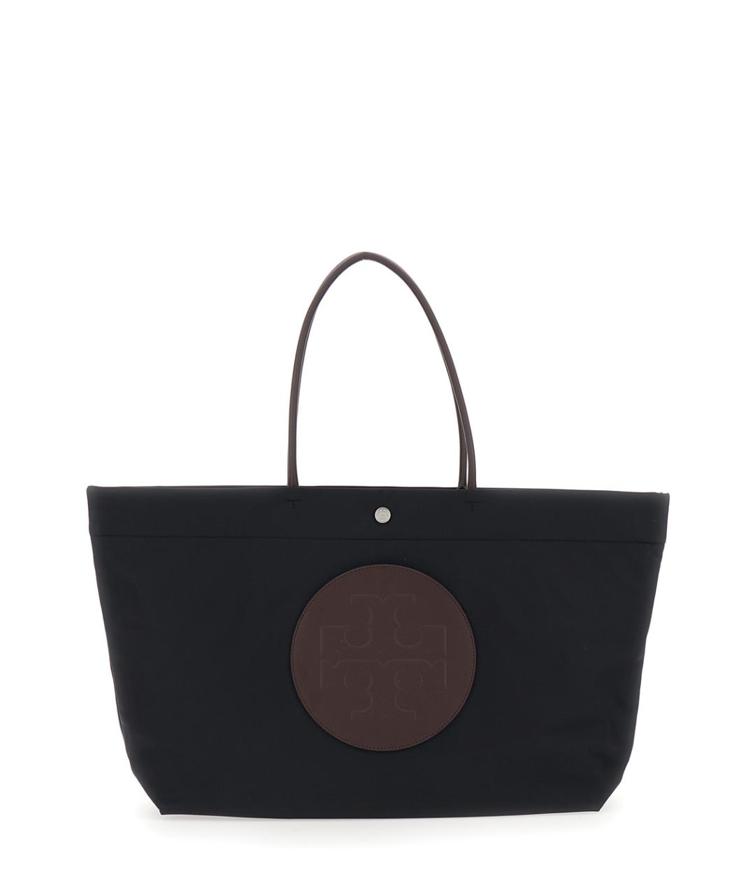 TORY BURCH Черная сумка тоут, фото 1