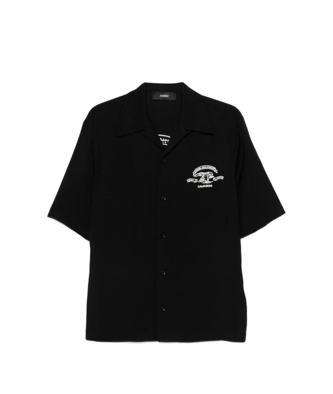 AMIRI Черная хлопковая кэжуал рубашка, фото 1