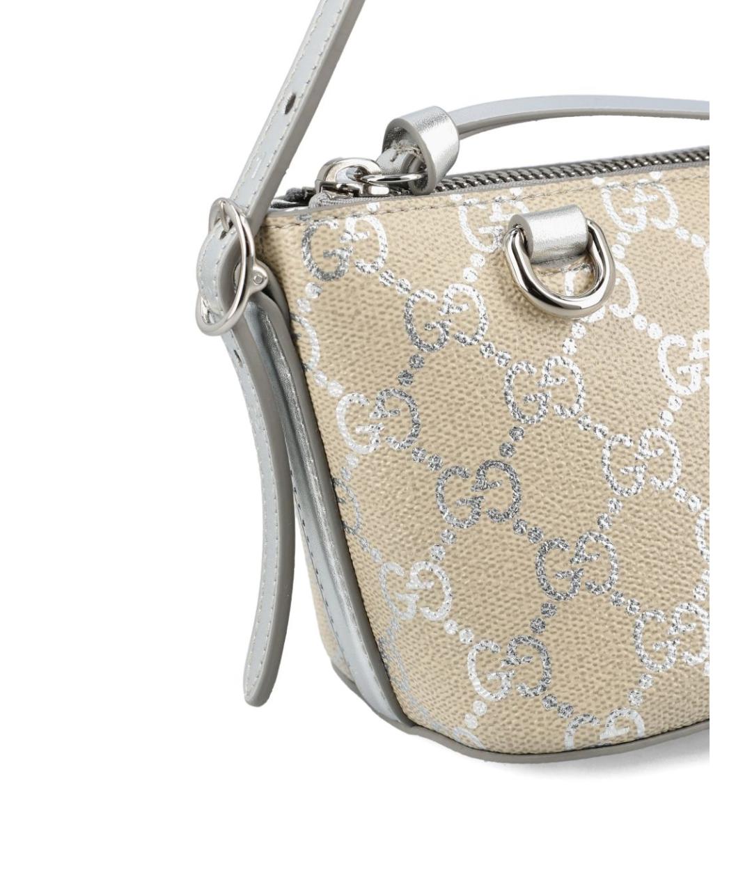 GUCCI Синтетическая сумка с короткими ручками, фото 4