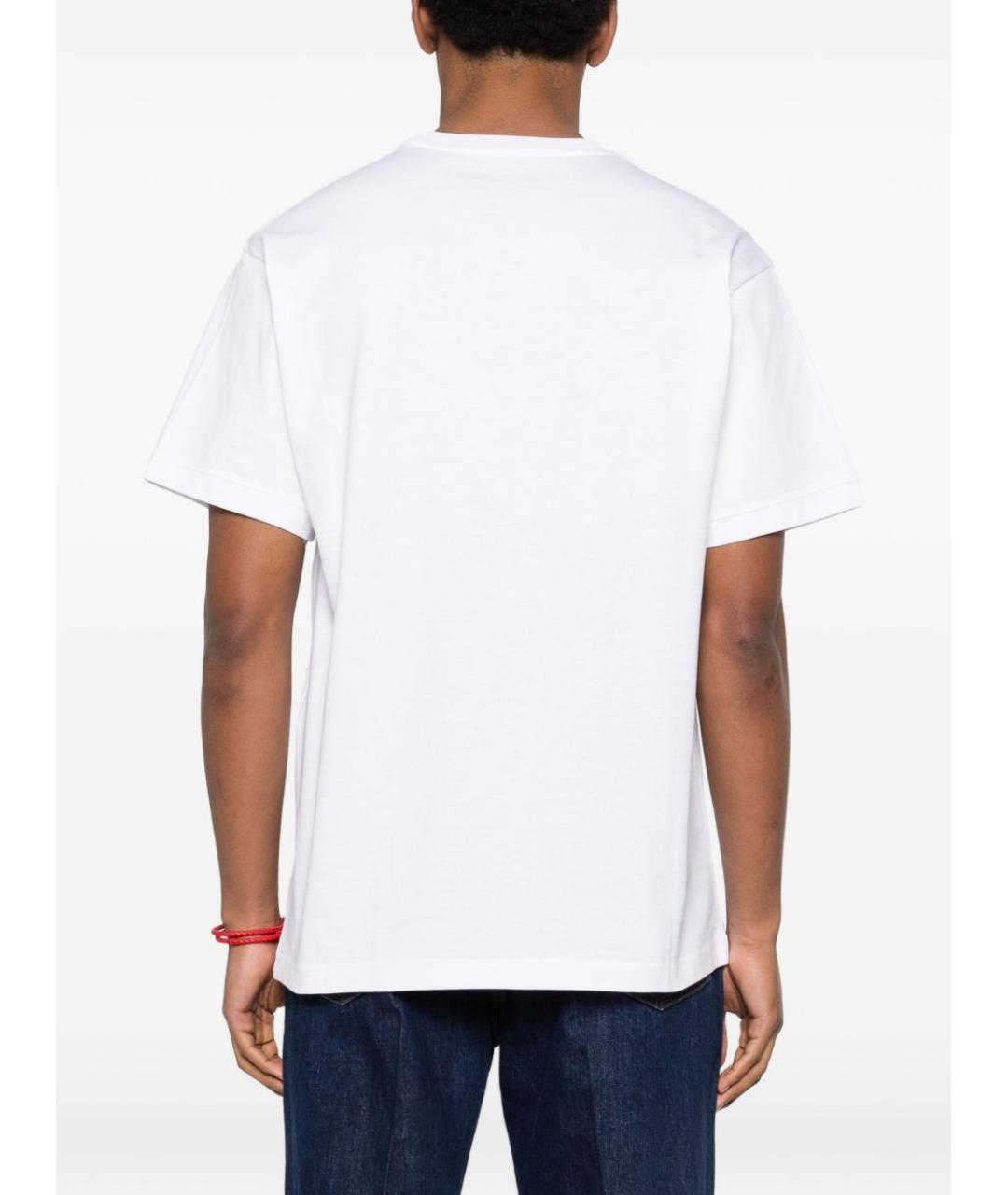 GUCCI Белая хлопковая футболка, фото 5