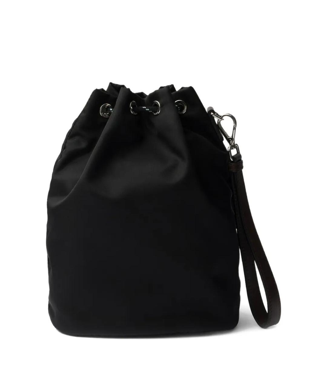 PRADA Черная барсетка, фото 3