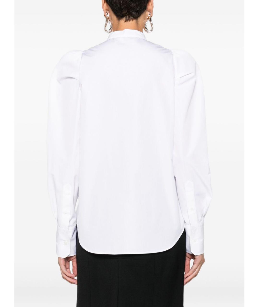 ALEXANDER MCQUEEN Белая хлопковая рубашка, фото 2