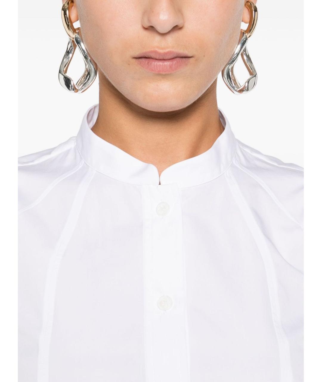 ALEXANDER MCQUEEN Белая хлопковая рубашка, фото 3