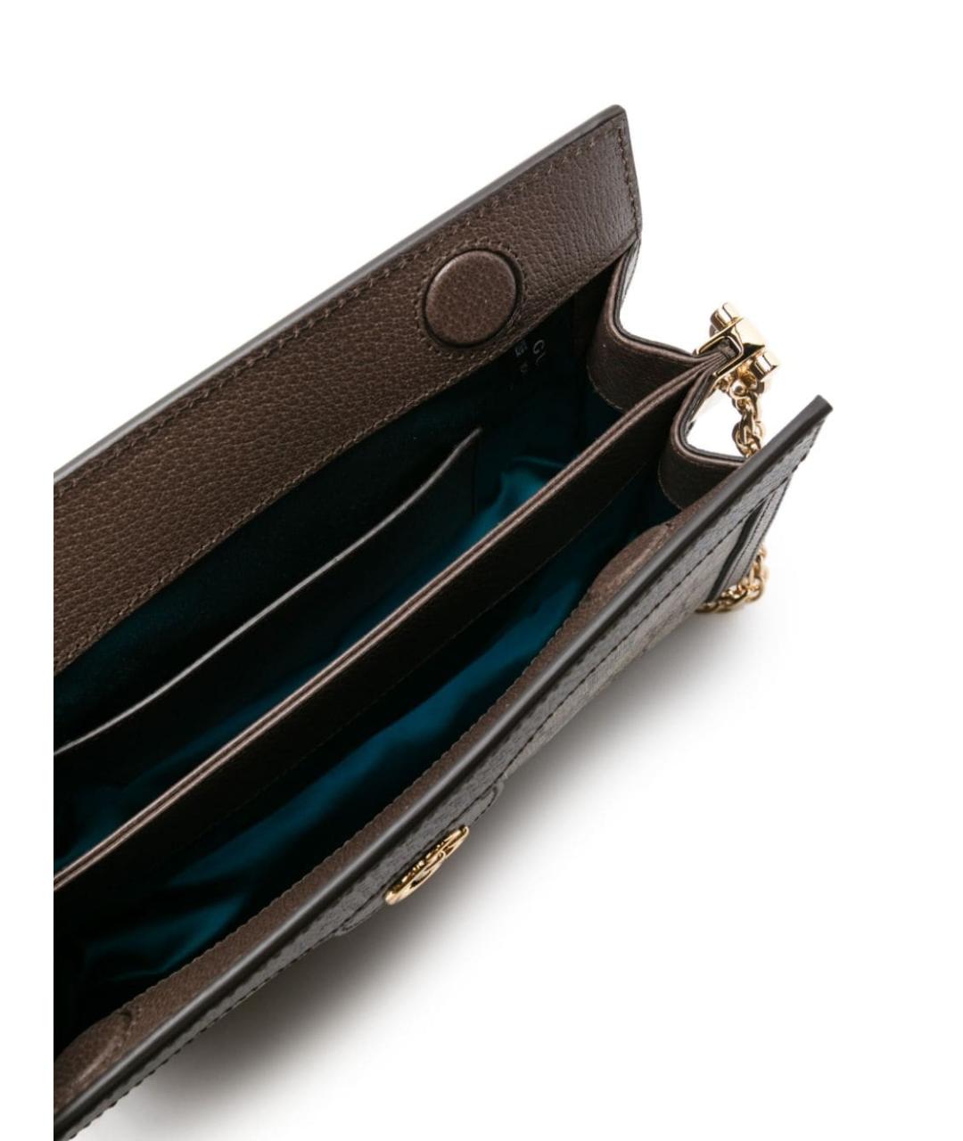 GUCCI Кожаная сумка через плечо, фото 5