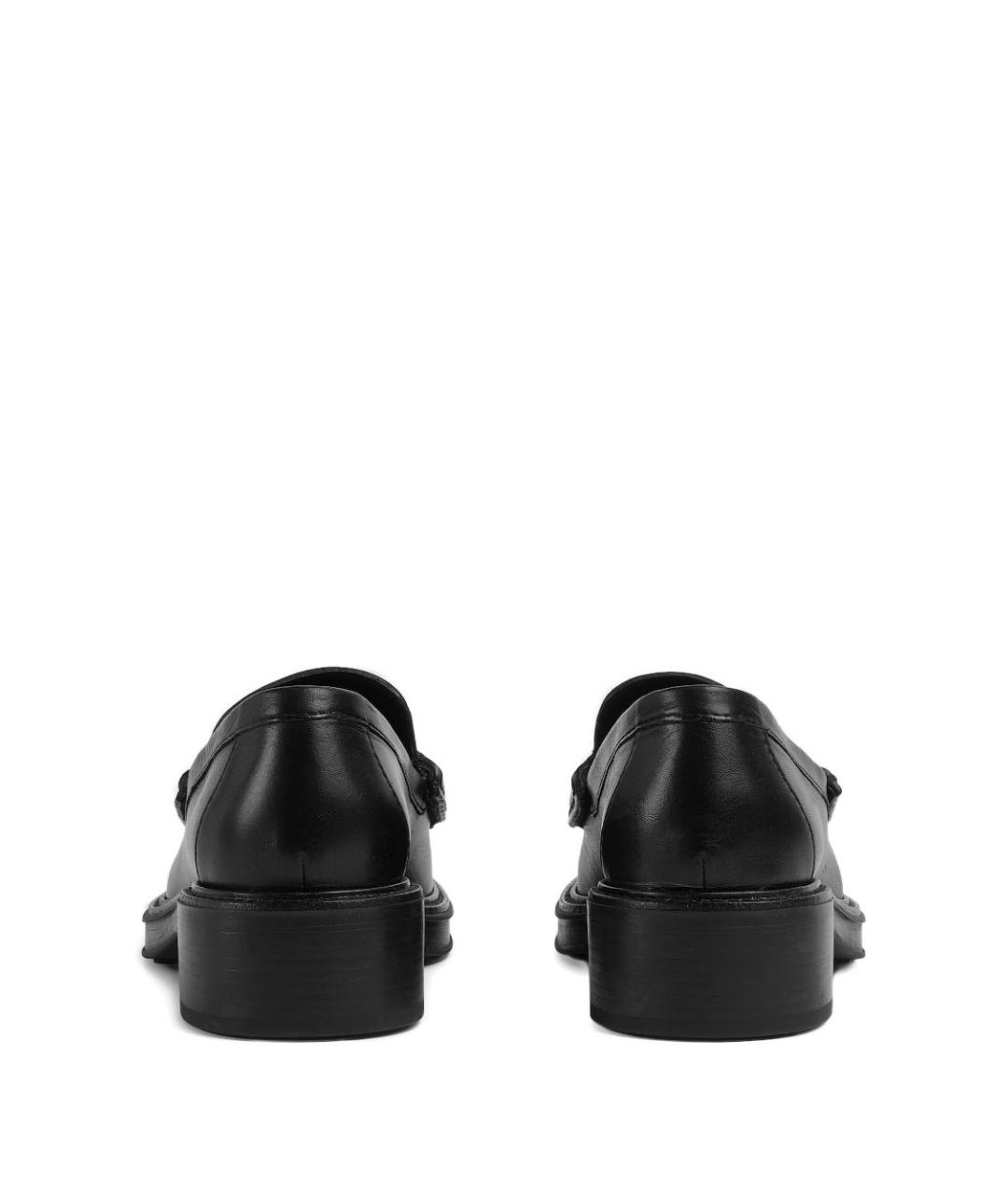 GUCCI Черные кожаные лоферы, фото 3