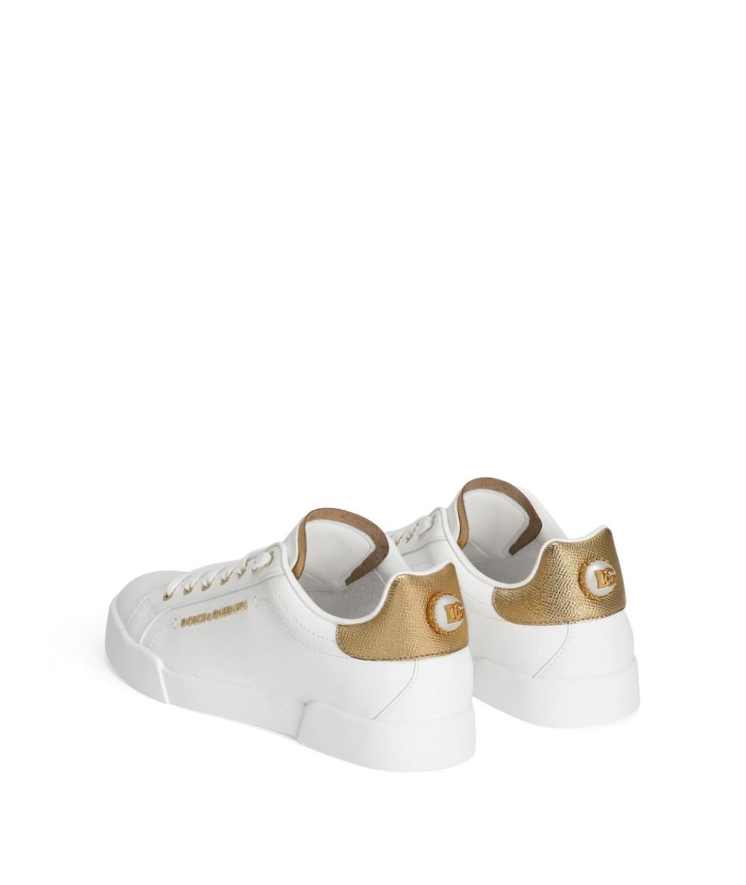 DOLCE&GABBANA Белые кеды, фото 2