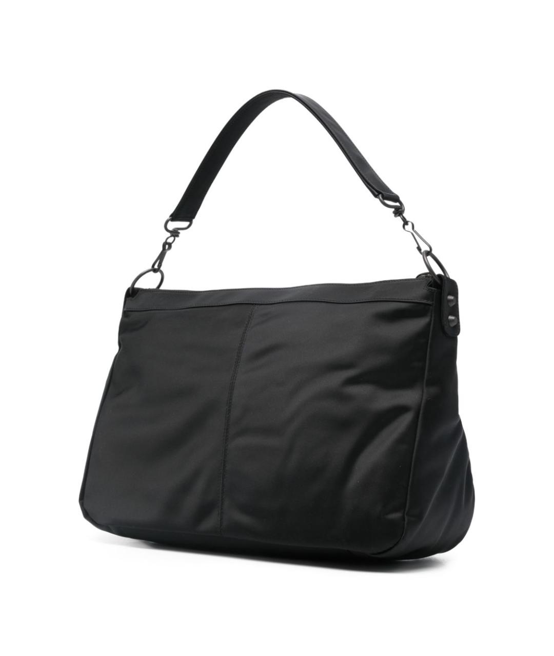 BALENCIAGA Черная синтетическая сумка на плечо, фото 5