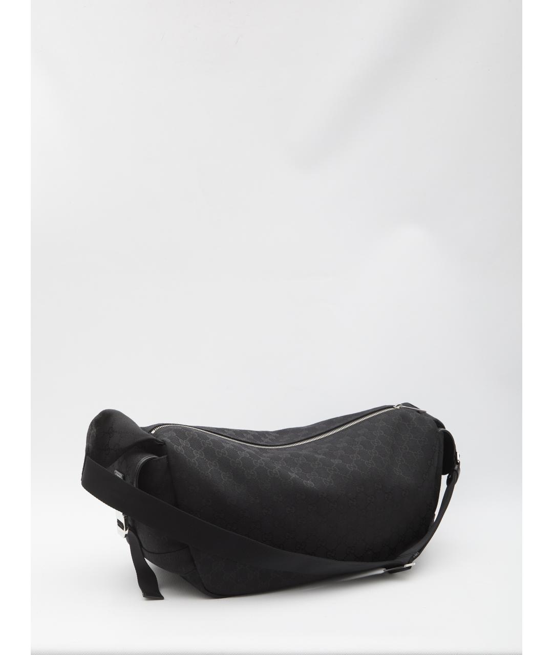 GUCCI Черная синтетическая сумка на плечо, фото 2