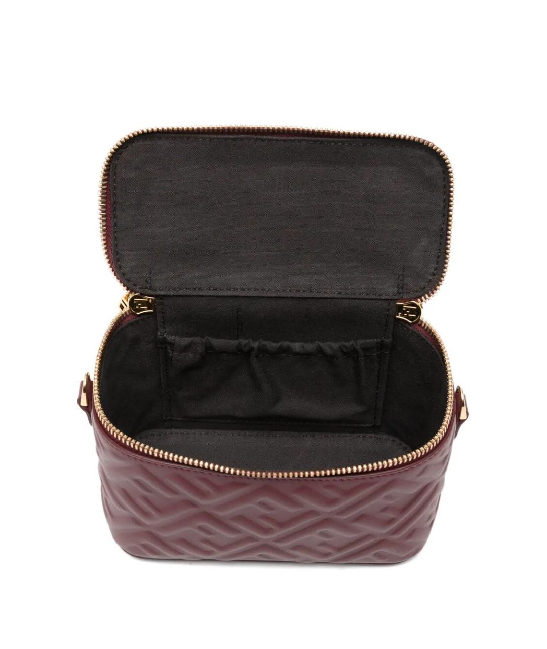 FENDI Кожаная сумка с короткими ручками, фото 4