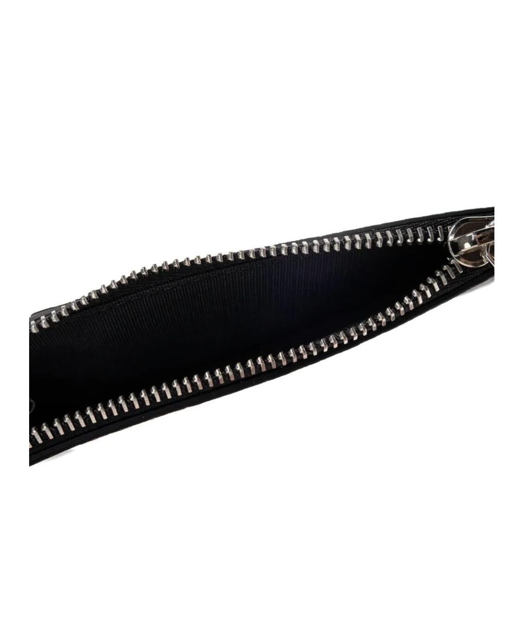 GIVENCHY Черный кожаный кошелек, фото 4