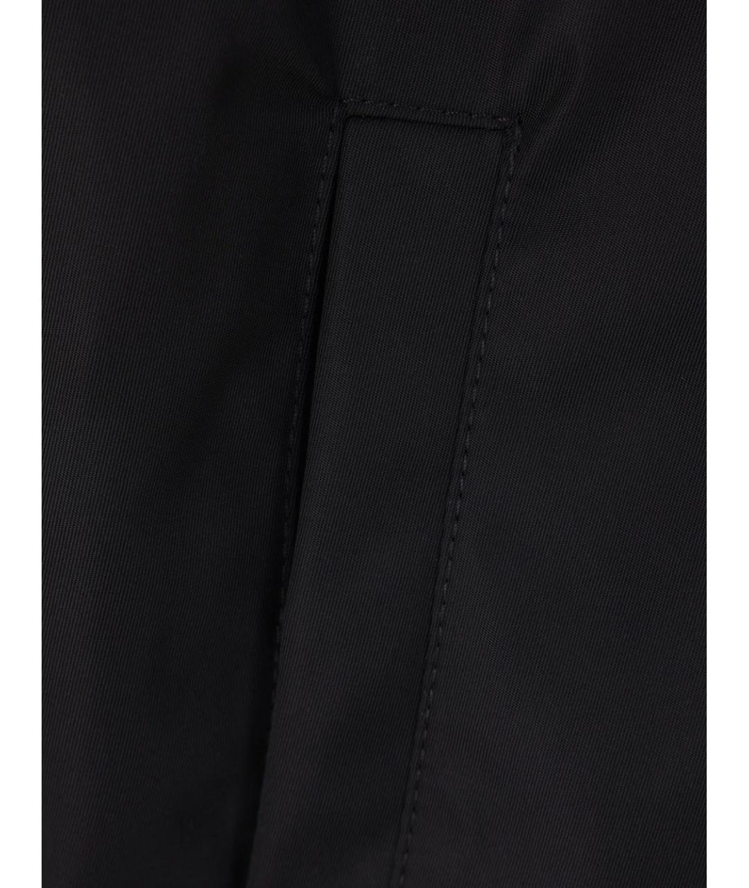 PRADA Черная полиамидовая куртка, фото 5