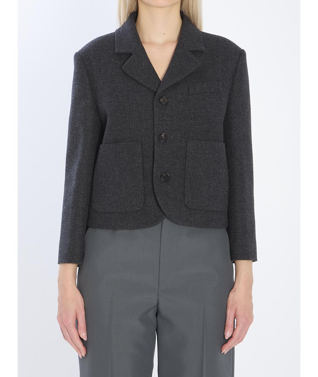 GUCCI Мульти шерстяной жакет/пиджак, фото 5