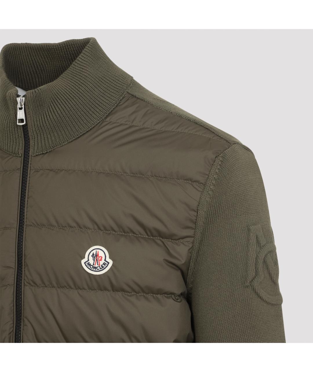 MONCLER Коричневая куртка, фото 5