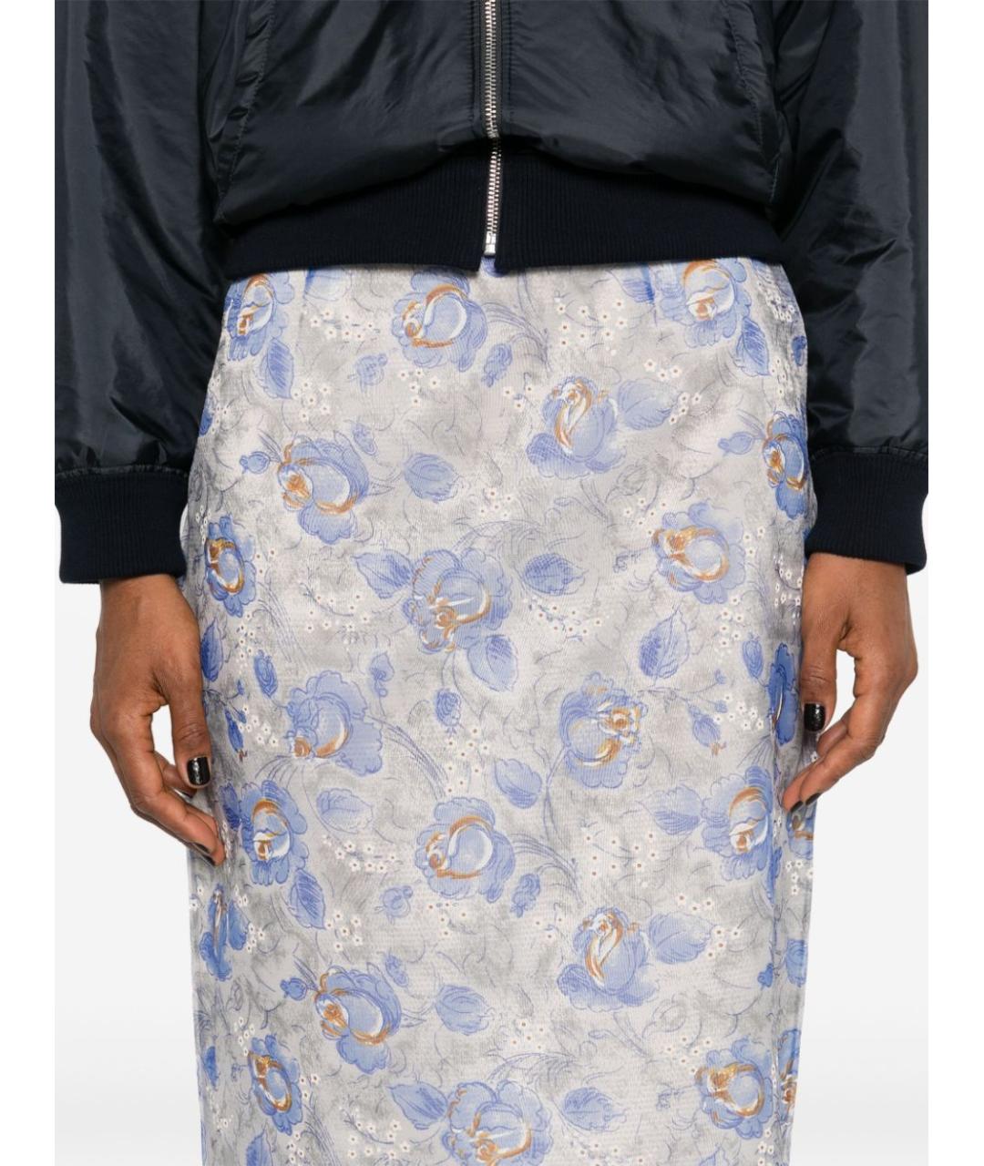 PRADA Мульти юбка миди, фото 2