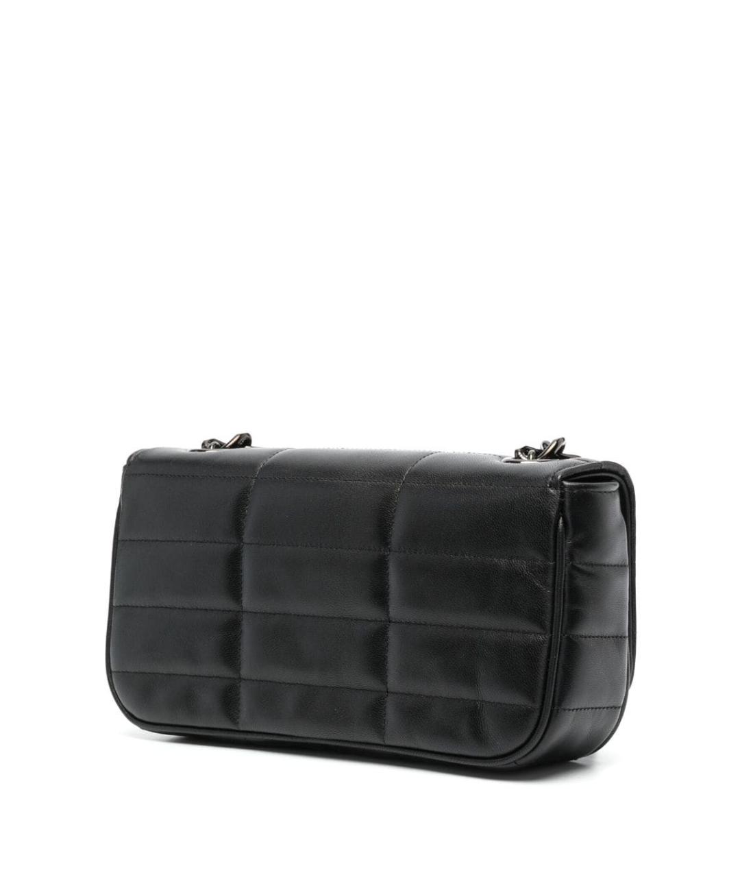 CELINE Черная кожаная сумка на плечо, фото 3