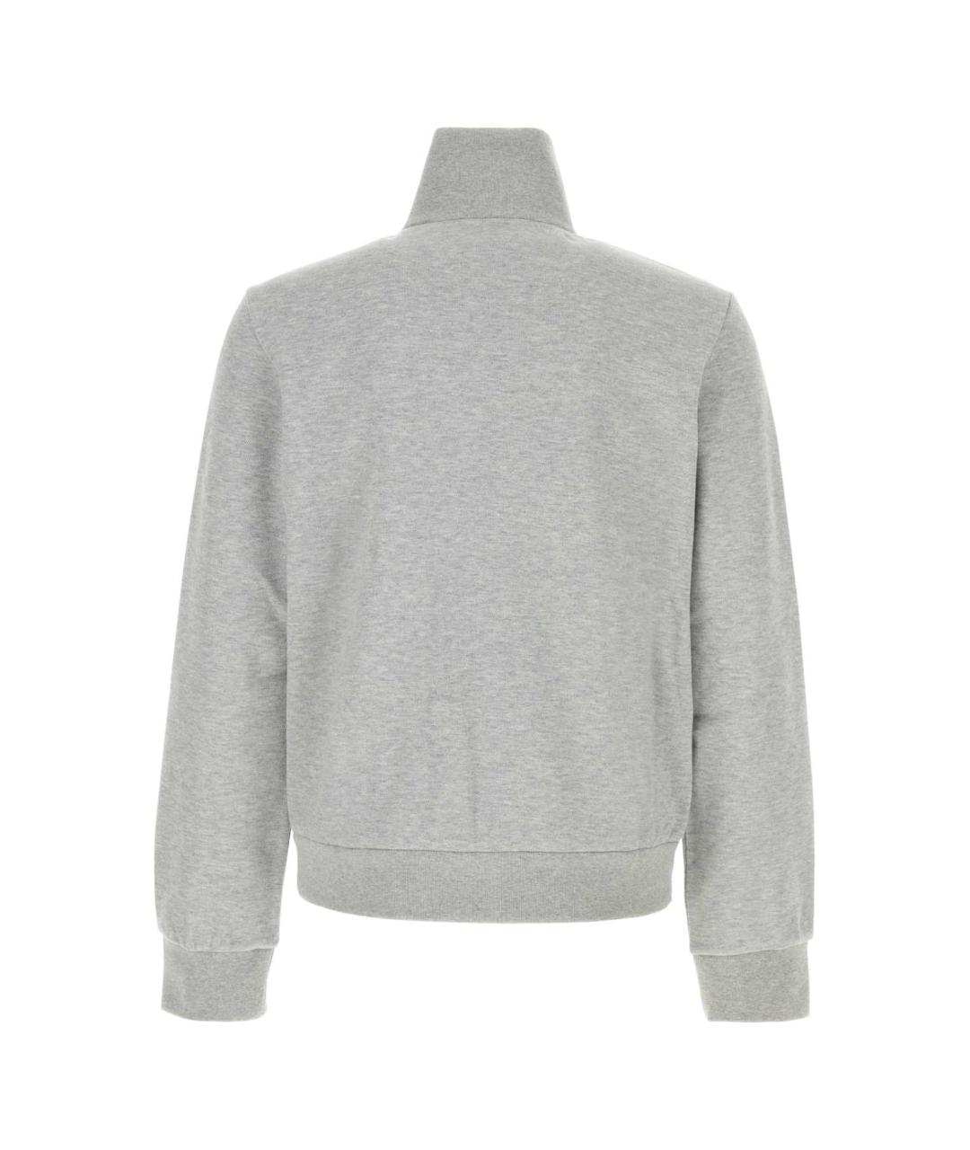 GUCCI Серая хлопковая куртка, фото 2