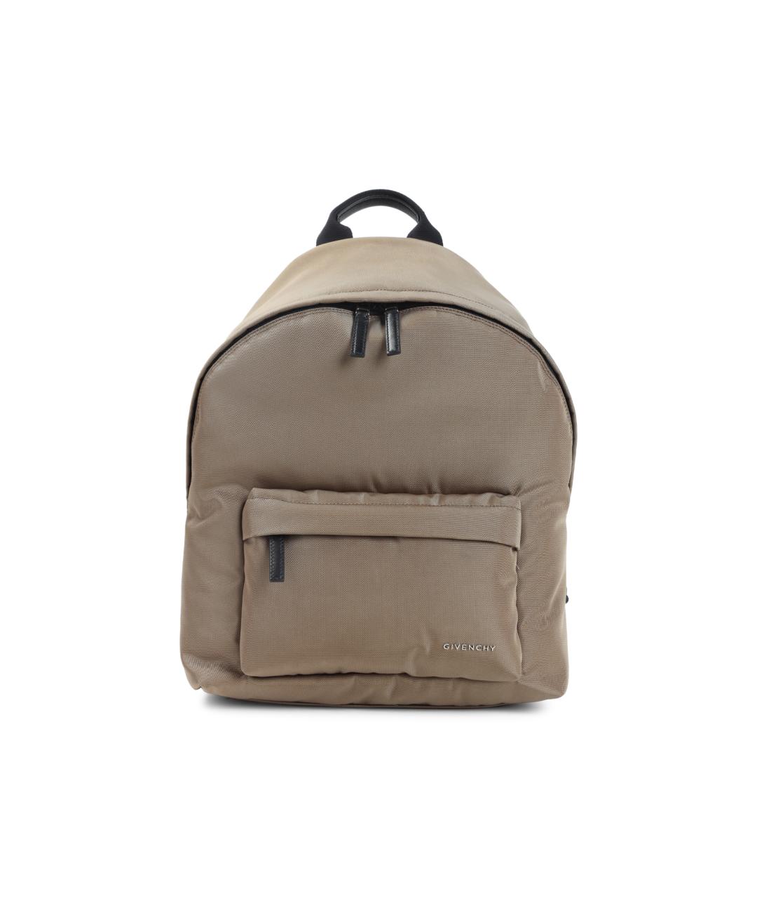 GIVENCHY Бежевый синтетический рюкзак, фото 1