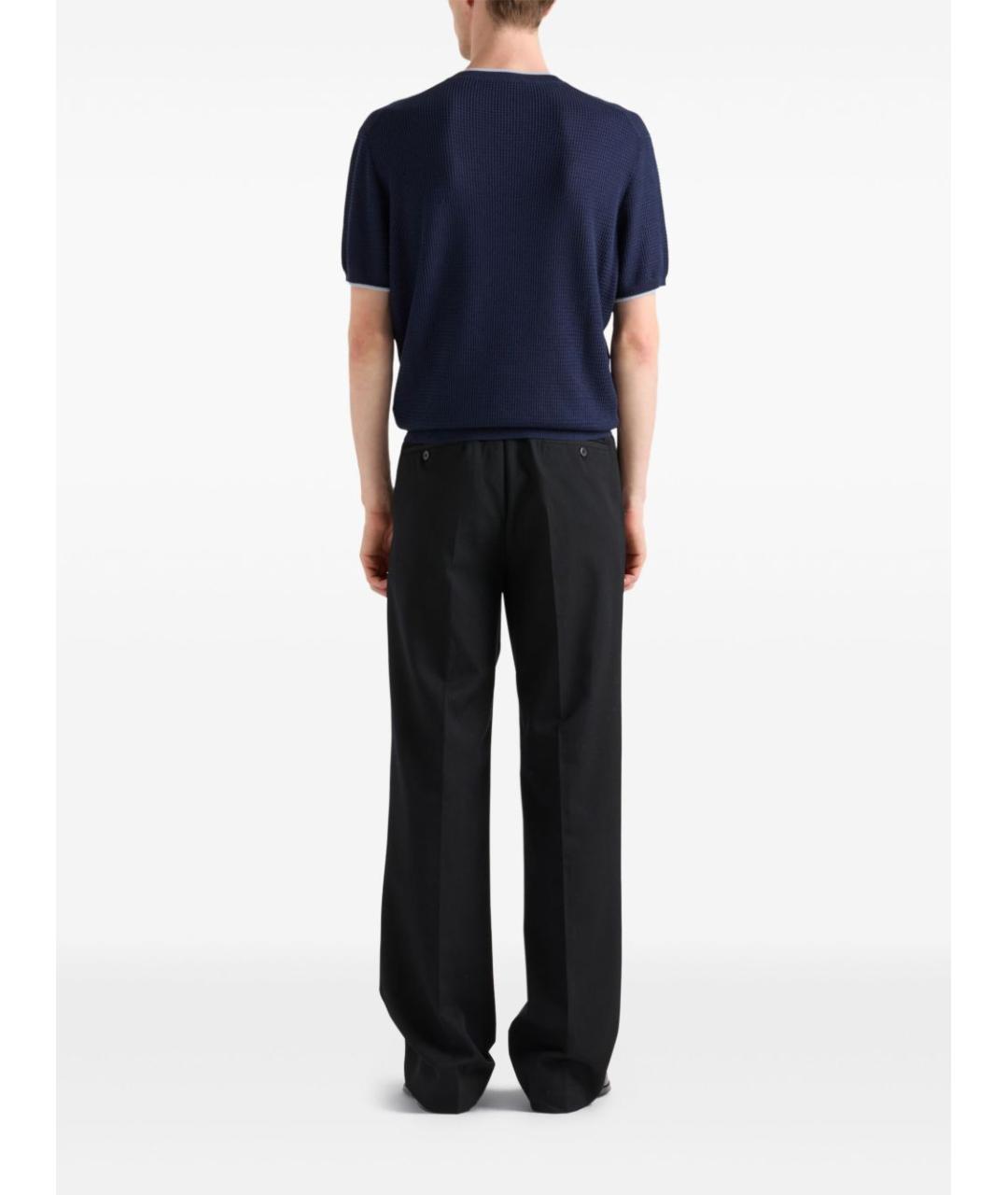 PRADA Синий джемпер / свитер, фото 5