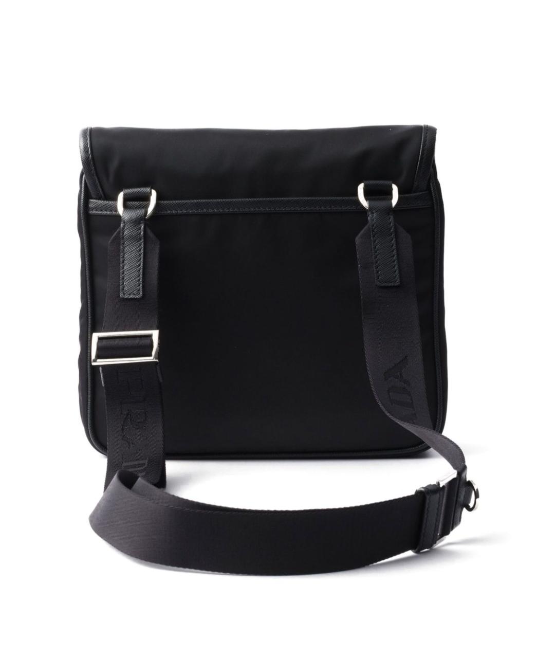 PRADA Черная синтетическая сумка на плечо, фото 3