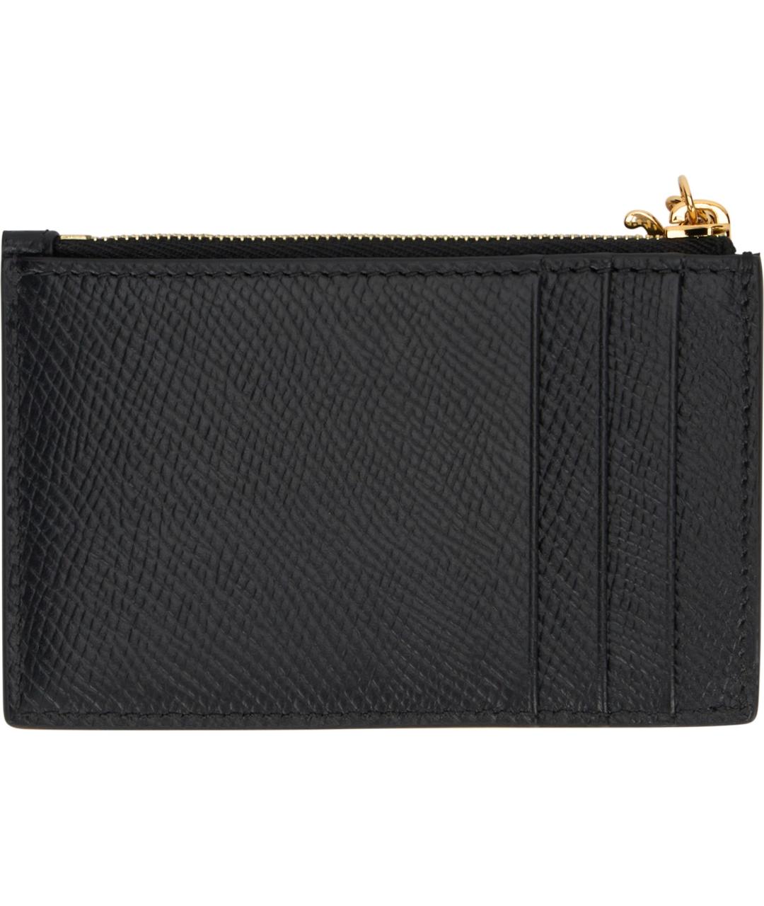 CELINE Черный кожаный кардхолдер, фото 2