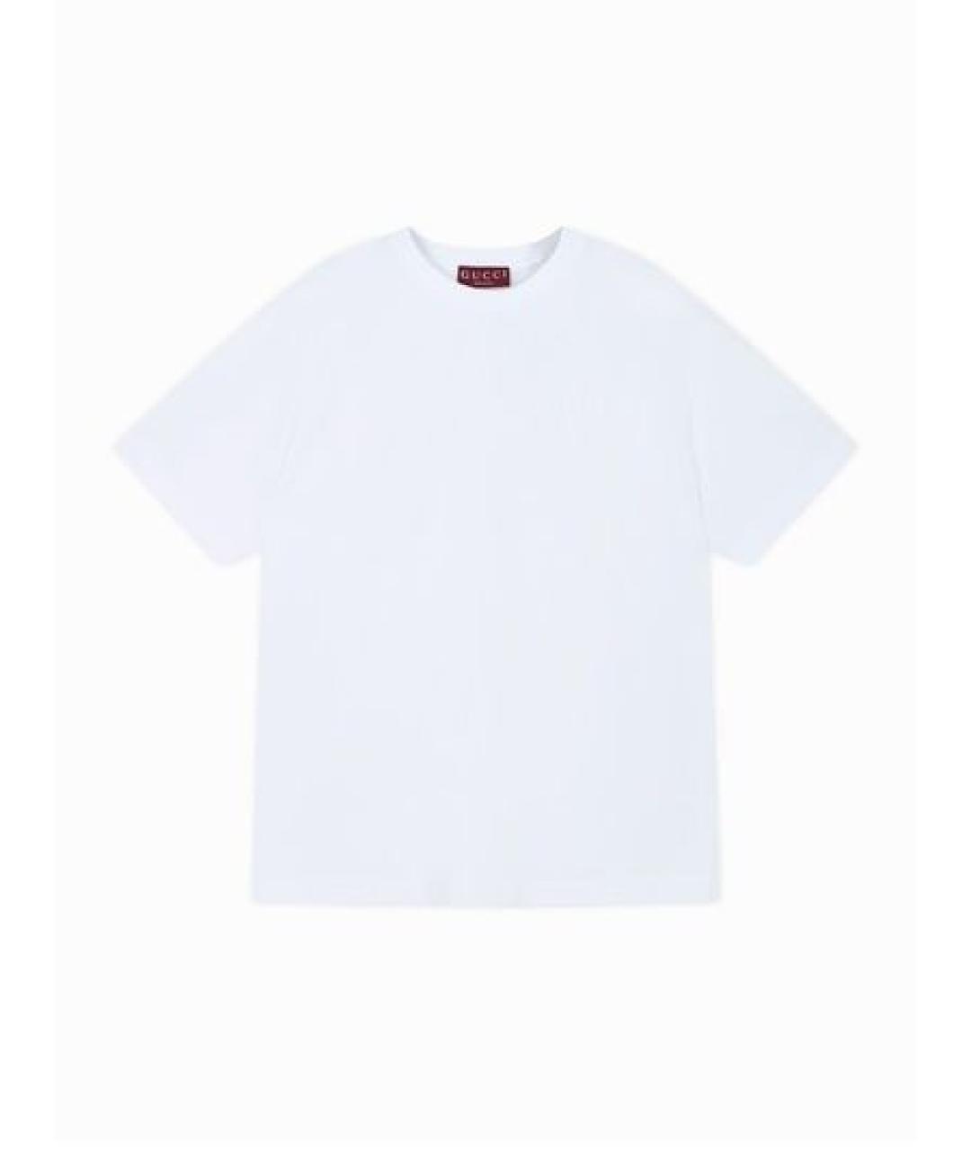 GUCCI Белая футболка, фото 1