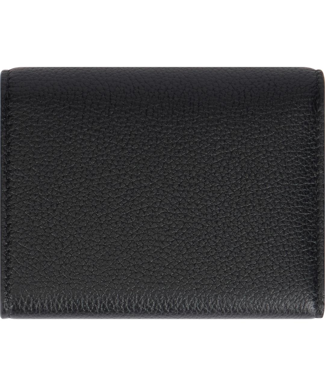 CELINE Черный кожаный кошелек, фото 2