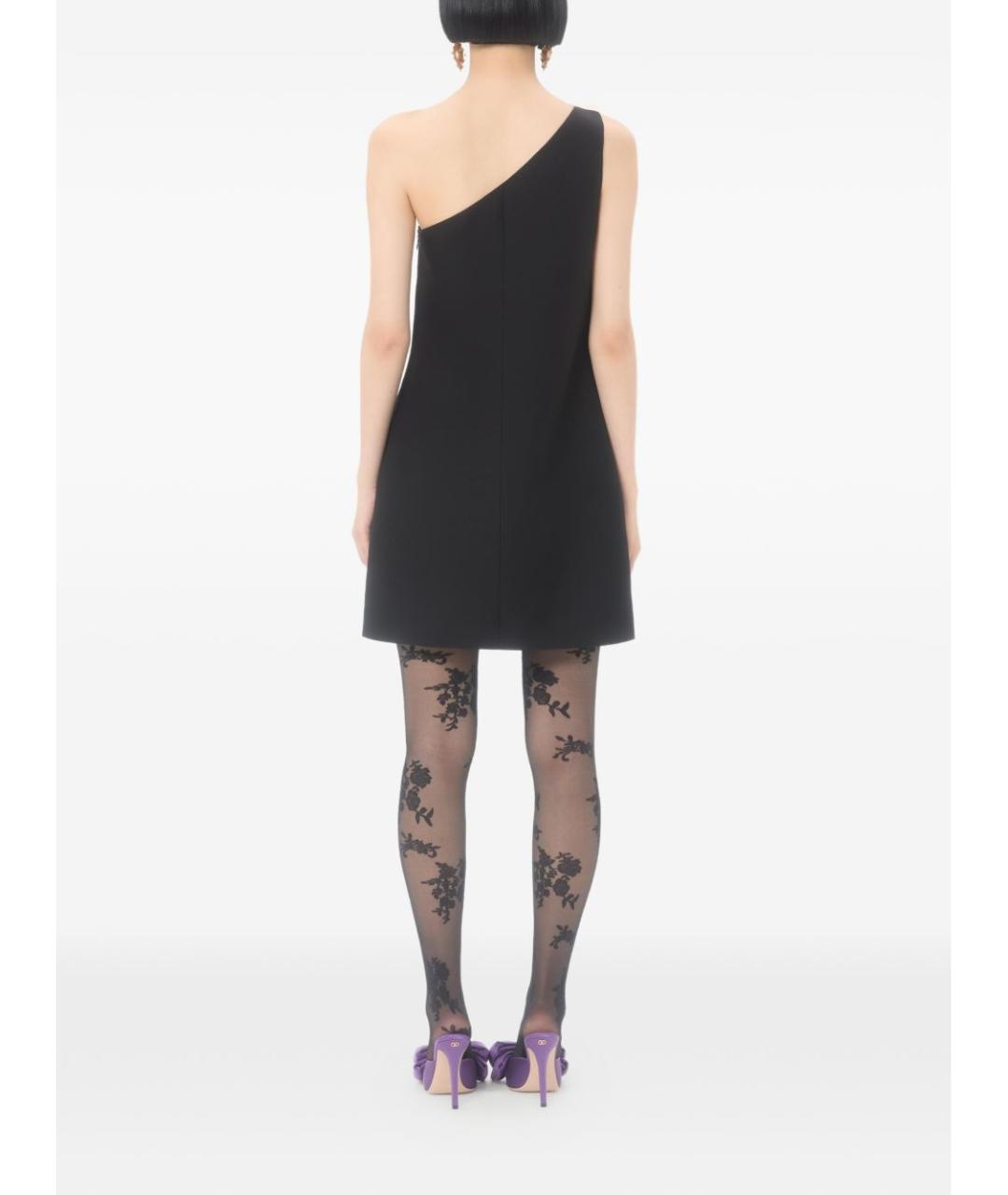 VALENTINO Черное повседневное платье, фото 5