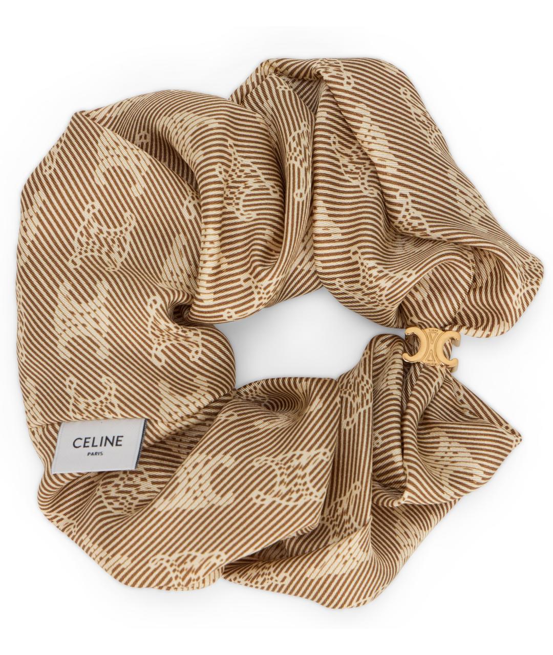 CELINE Бежевая заколка, фото 1