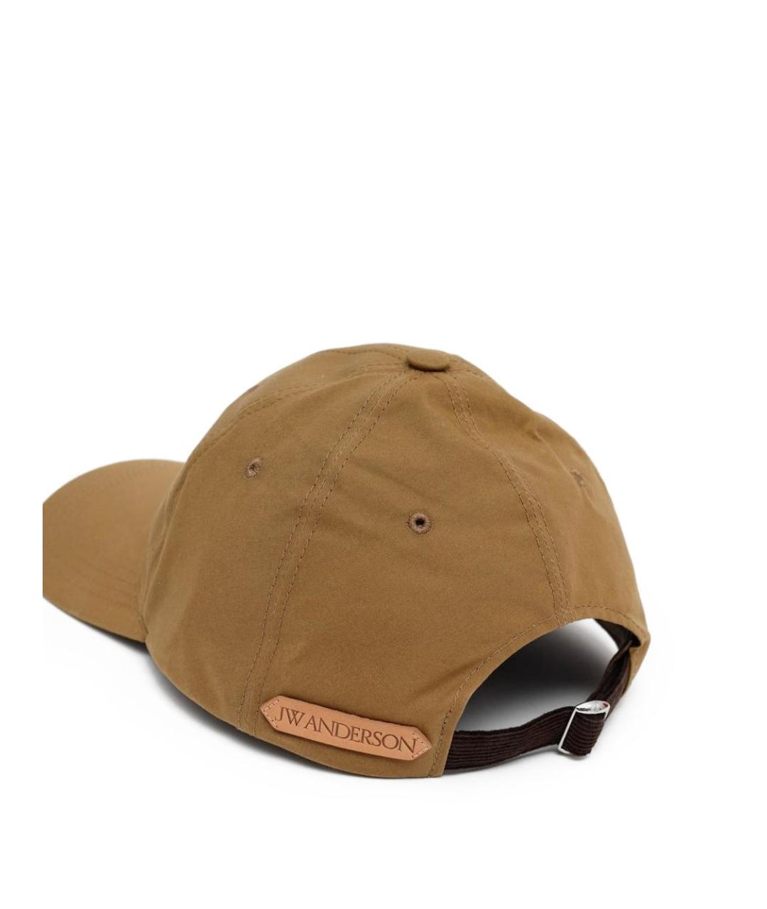 J.W.ANDERSON Бежевая хлопковая кепка, фото 3